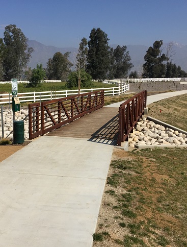 steel truss bridge, The Grove