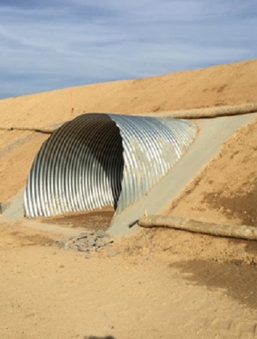 JP Ranch drainage culvert